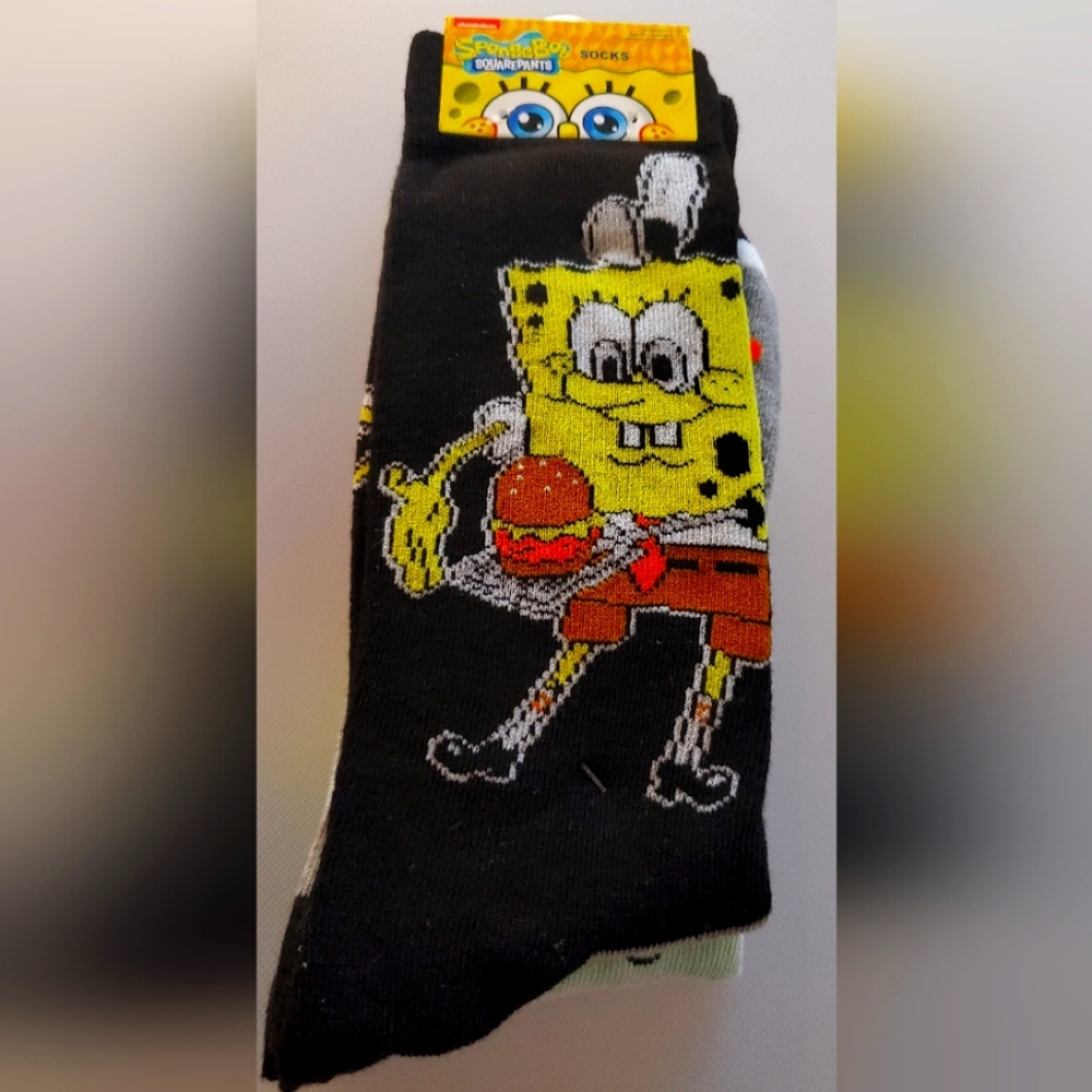 Sponge Bob socks